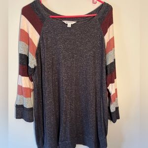 Market & Spruce 3 quarter sleeve top.